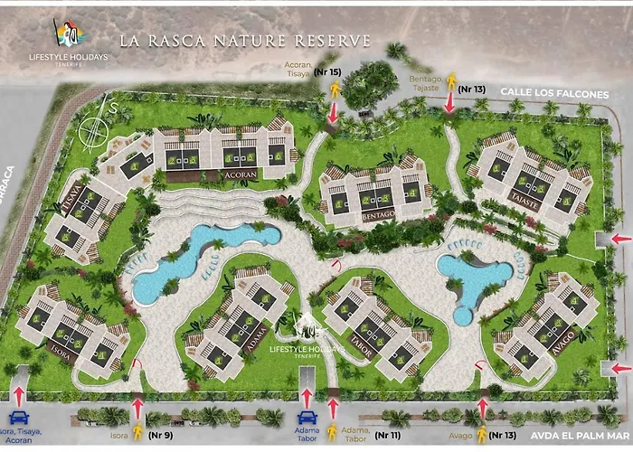 Jardines - Tajaste 2,4 Nature Reserve View Tatil Evi Palm-mar